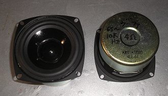 ART AUDIOのウーファー